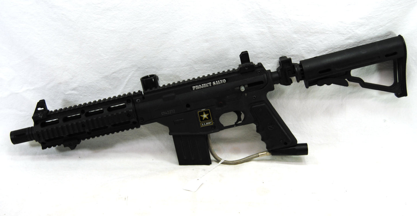 Used Tippmann U.S. Army Project Salvo Tactical - Black - Tippmann Sports