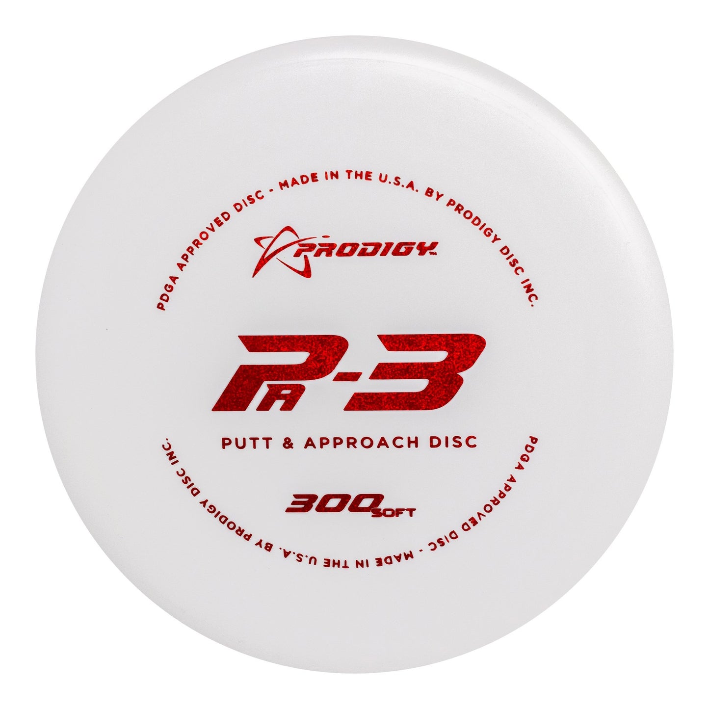 Prodigy PA-3 Putt & Approach Disc - 300 Soft Plastic