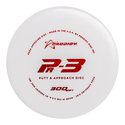 Prodigy PA-3 Putt & Approach Disc - 300 Soft Plastic