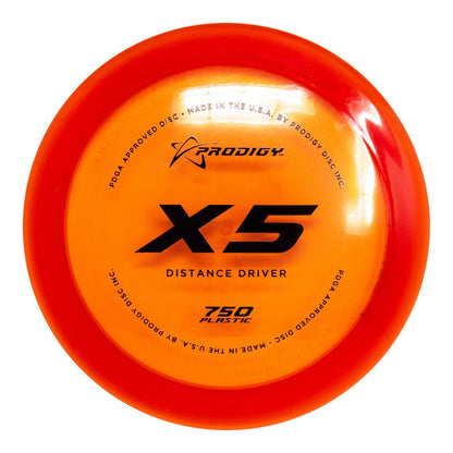 Prodigy X5 Distance Driver Disc - 750 Plastic