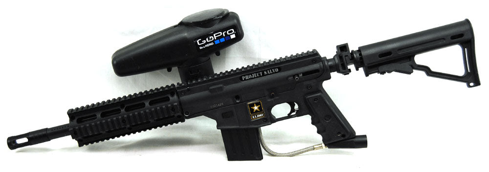 Used Tippmann Sports Project Salvo w/ CFS - Black - Tippmann Sports