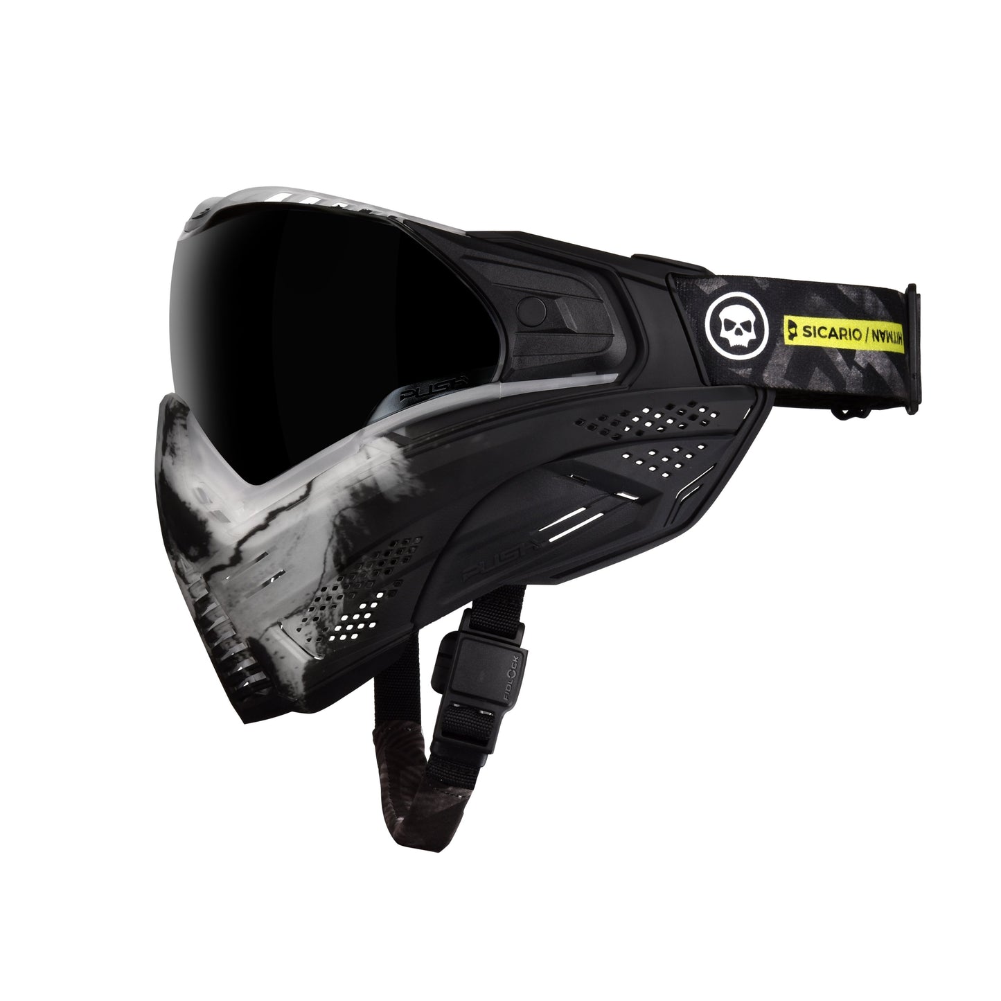 Infamous Push Unite Paintball Goggle - Ghost Skull LE - Infamous