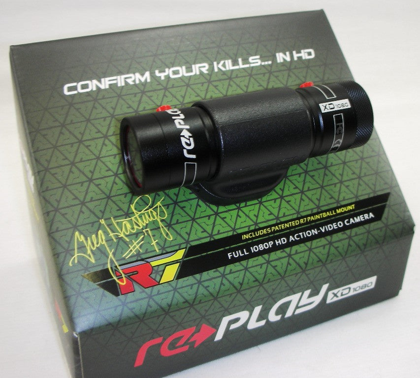 R7 Replay XD 1080p HD Video camera system with mounts - R7 USA