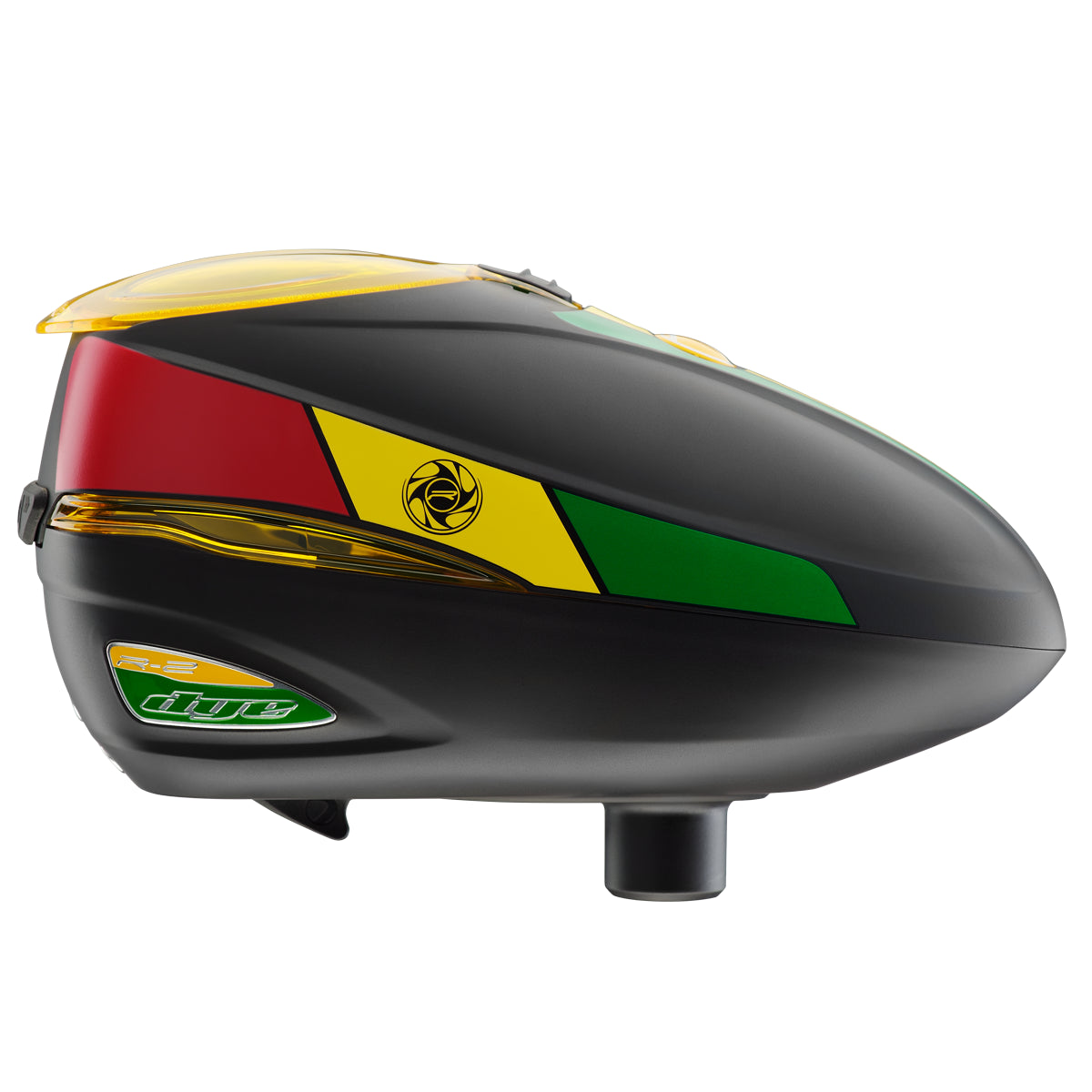 DYE Rotor R2 Paintball Loader - Rasta - DYE