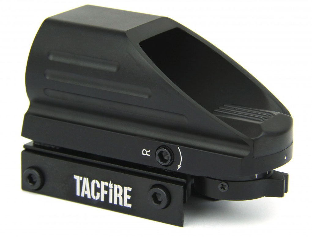 TACFIRE Tactical Illuminated Multi Reticle Reflex Sight - Black - TACFIRE