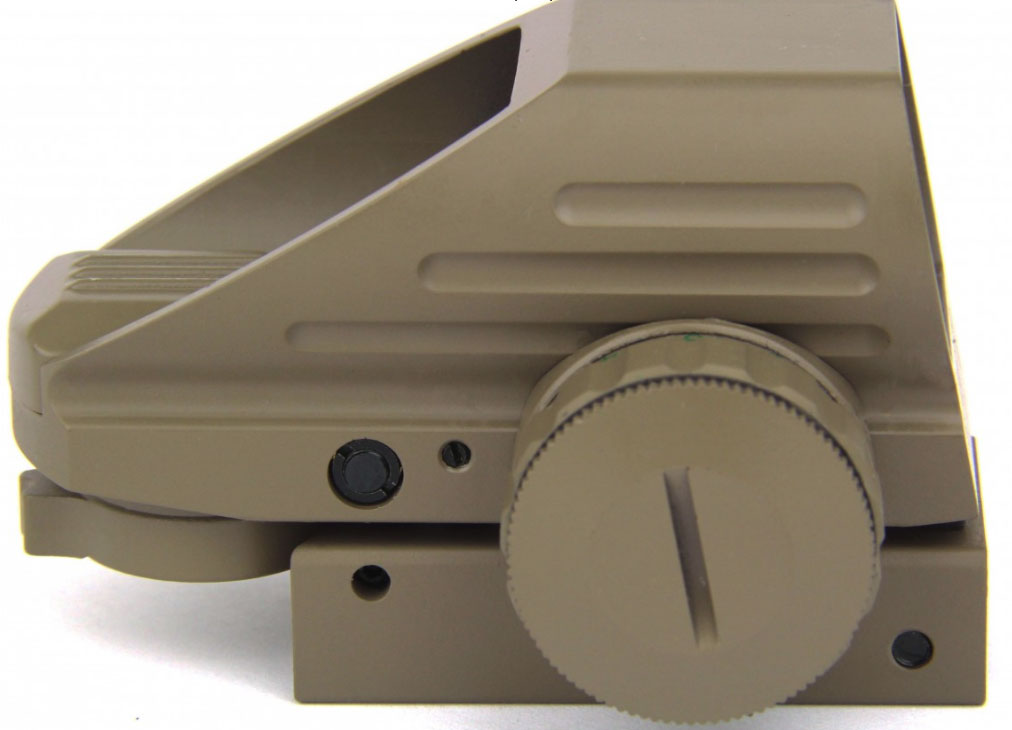 TACFIRE Tactical Illuminated Multi Reticle Reflex Sight - Tan - TACFIRE