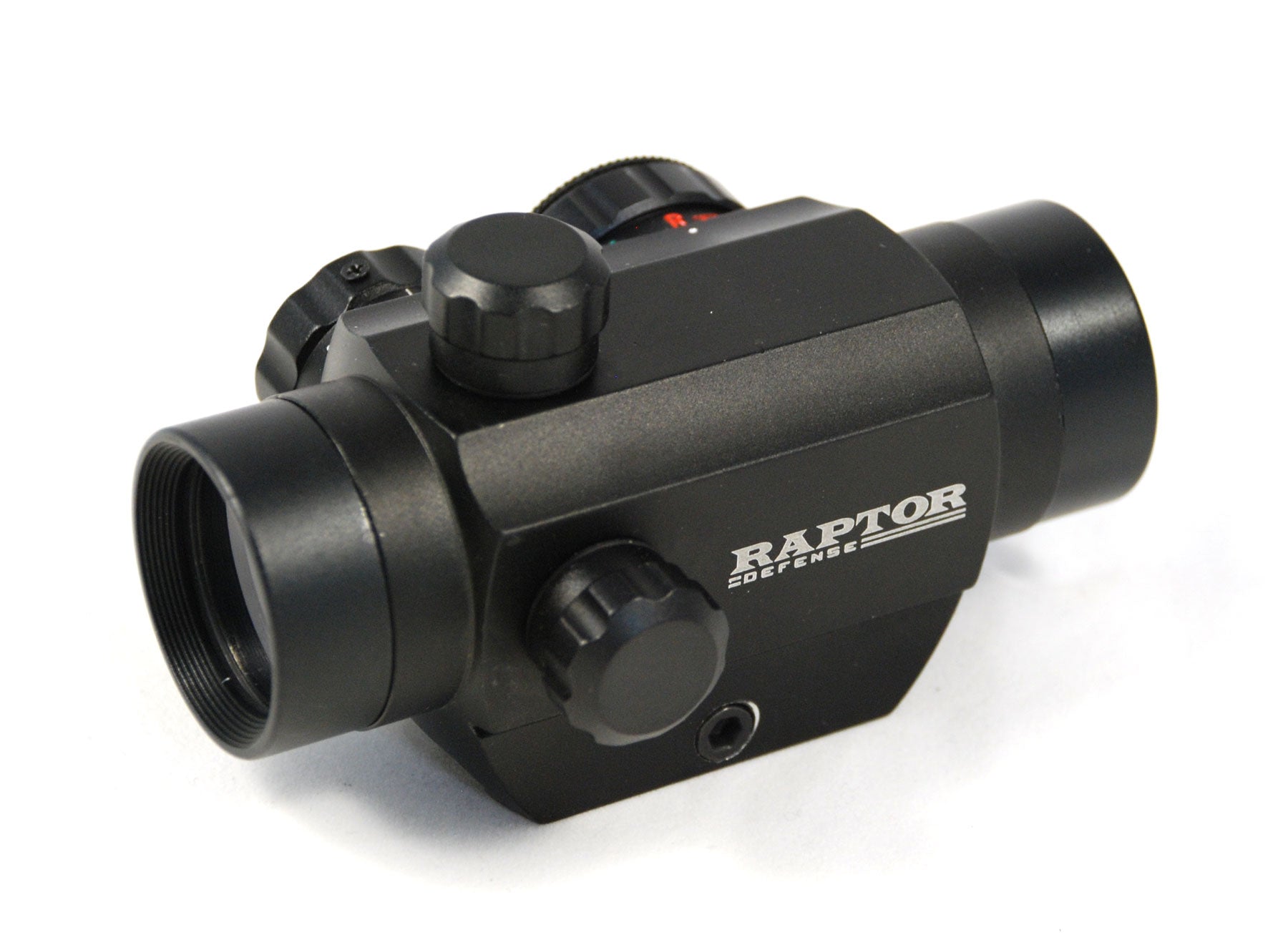 Raptor Defense 1x25 Compact Dot Sight - 4 Reticle - Dual Illumination (Red/Green) - Raptor Defense
