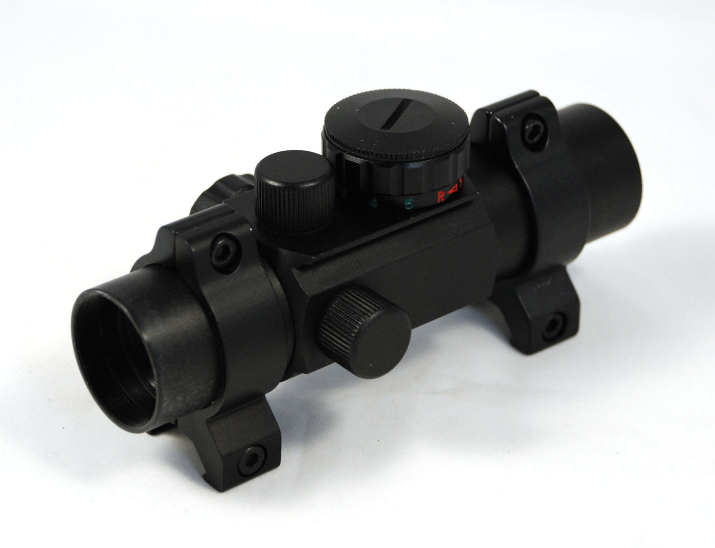 Raptor Defense 1x25 Dot Sight - 4 Reticle - Dual Illumination (Red/Green) - Raptor Defense