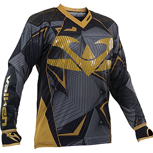 Valken Redemption Jersey - Black/Gold - XL - Valken Paintball