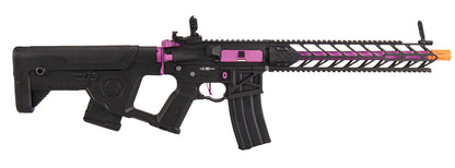 Lancer Tactical Enforcer Night Wing AEG [High FPS] w/ Alpha Stock - Black/Purple