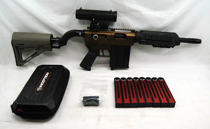 Used CCM SSR Bolt Action Sniper - GREG HASTINGS + Hitmen Jersey - Inception Designs