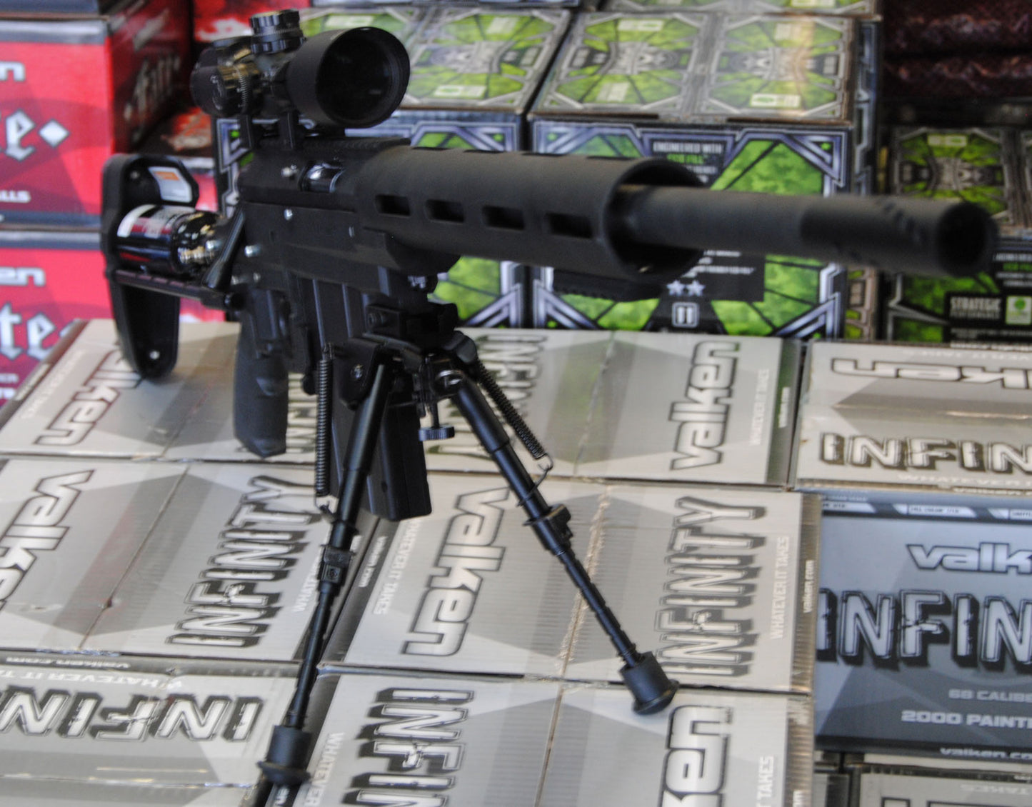 Used Carmatech Sar12c Paintball Sniper - Carmatech