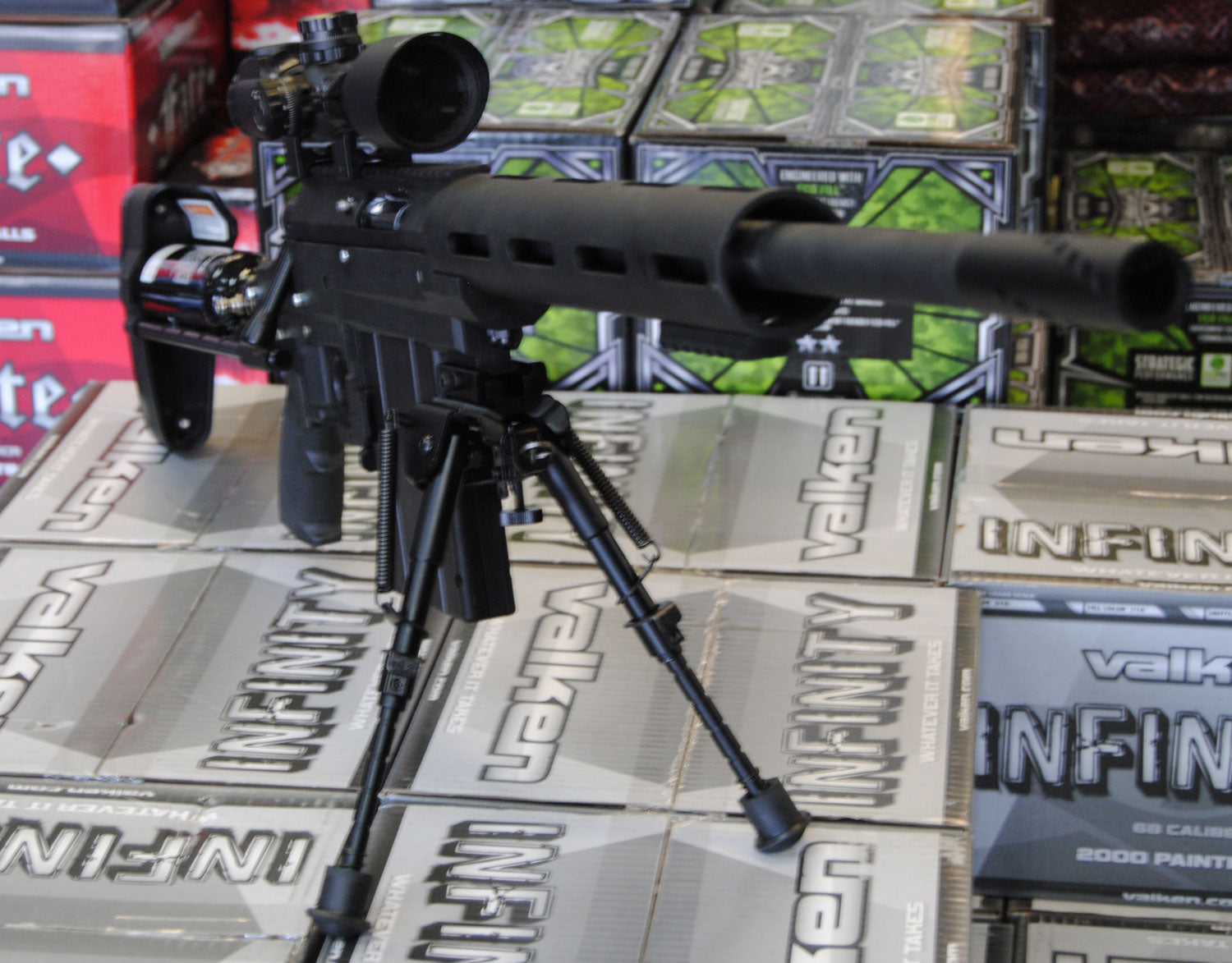 Used Carmatech Sar12c Paintball Sniper - Carmatech