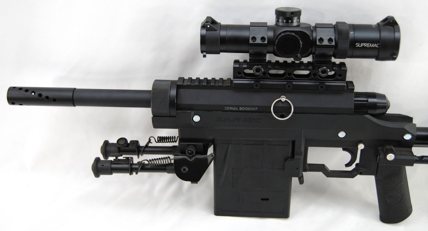 Used Carmatech Engineering SAR12C w/ G2.1 Semi-Auto Bolt - Black