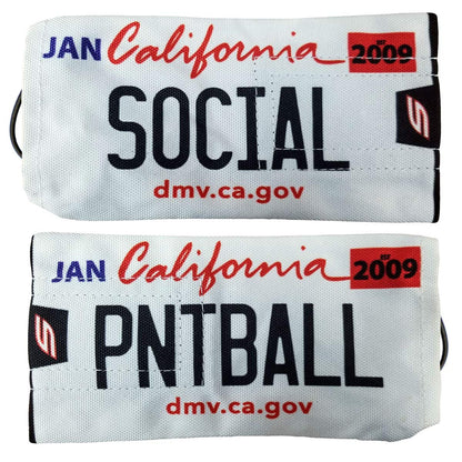 Social Paintball Barrel Cover - License Plate Series