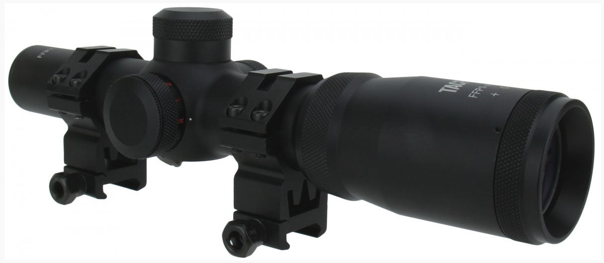 TacFire 1-4x24 Tri. Illuminated Tactical First Focal Plane Scope Mil-Dot Reticle - TACFIRE