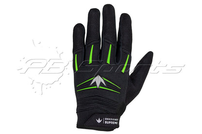 Bunker Kings Supreme Gloves Lime Small/Medium - Bunker Kings