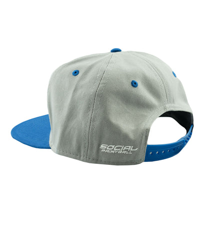 Social Paintball Snapback Hat - Royal Blue S - Social Paintball