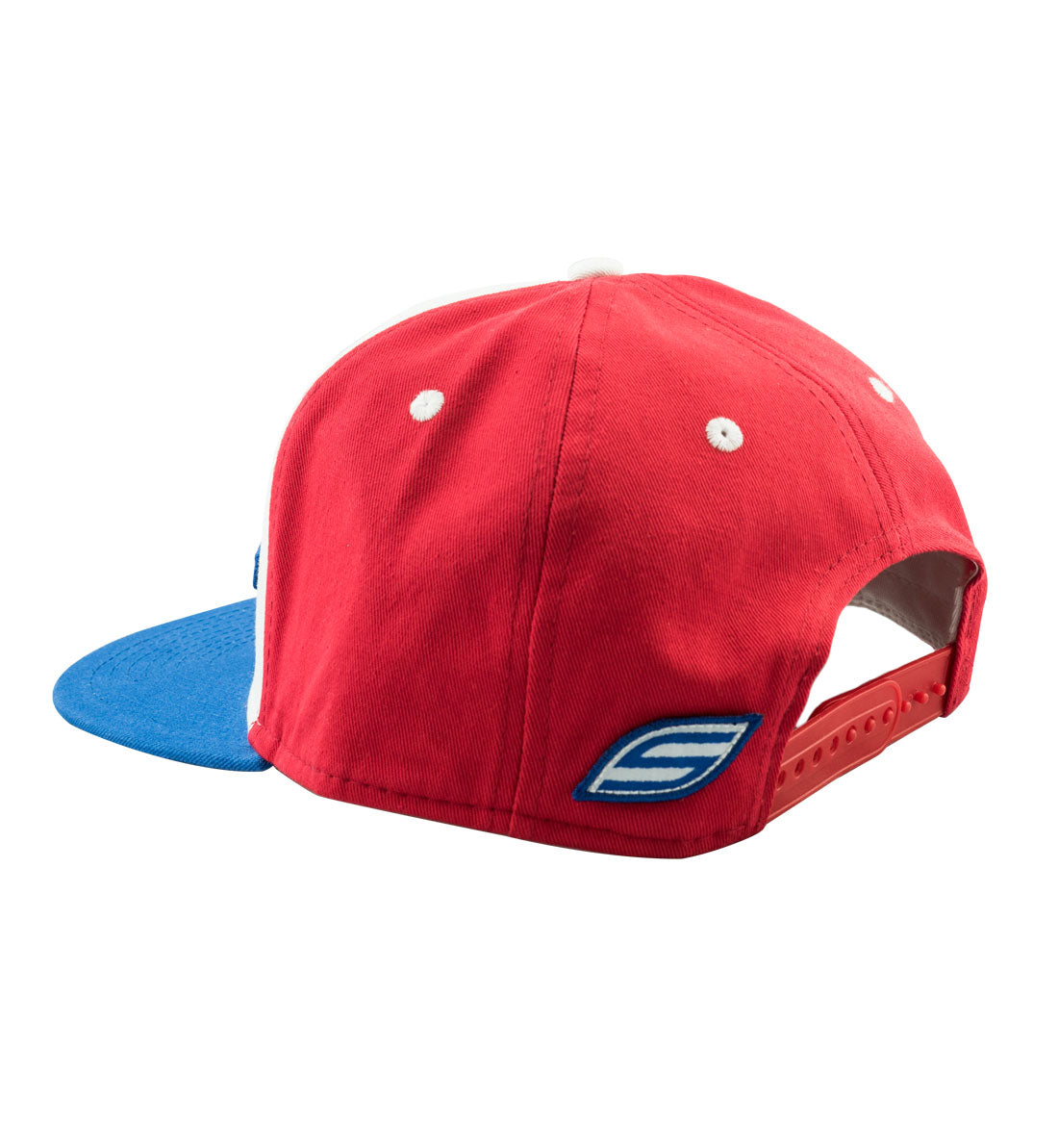 Social Paintball Snapback Hat - Social USA, Red White and Blue