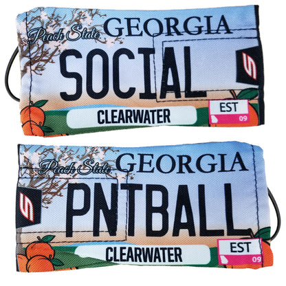 Social Paintball Barrel Cover - License Plate Series