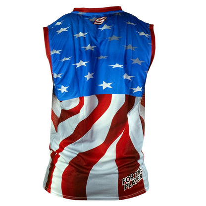 Social Paintball Grit Sleeveless Jersey - USA