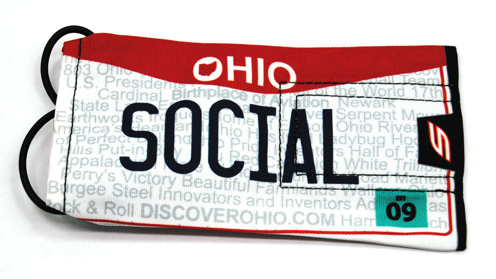 Social Paintball Barrel Cover - License Plate Series