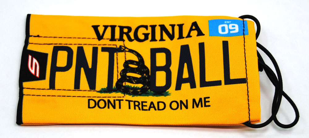 Social Paintball Barrel Cover - License Plate Series