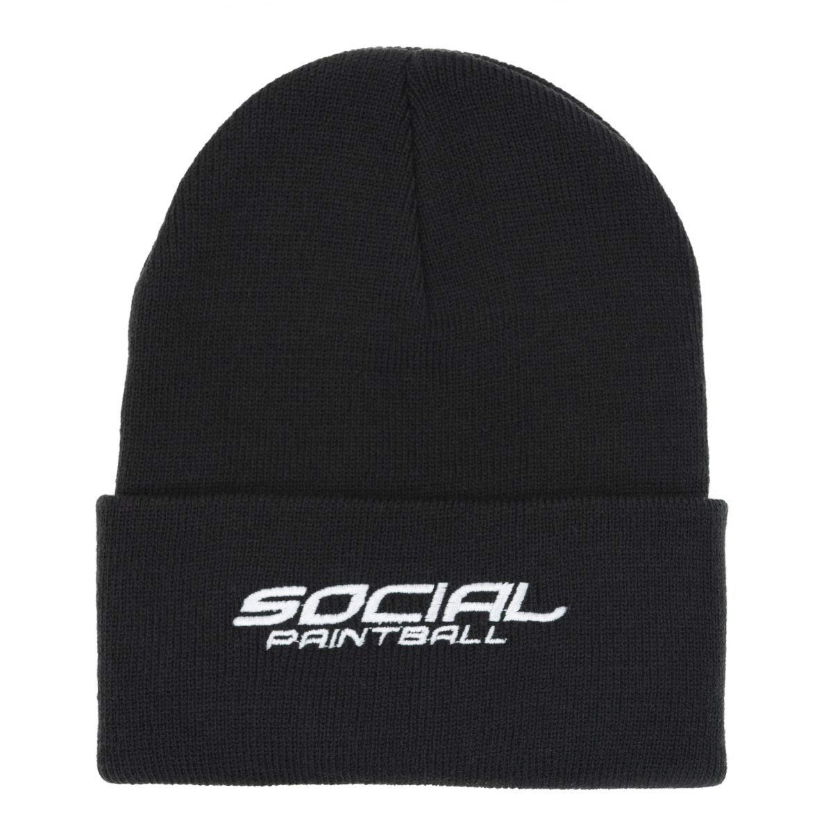 Social Paintball Beanie - Black - Social Paintball