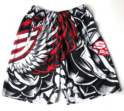 Social Paintball Grit Shorts - Wings - L/XL - Social Paintball