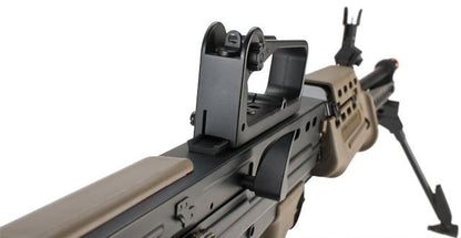 ICS Full Metal L86A2 British Military Full Size Airsoft AEG Rifle