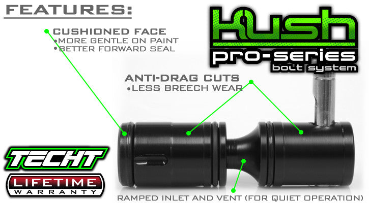 Techt Pro Series Kush Bolt for Planet Eclipse Ego &amp; Etek Markers - TechT