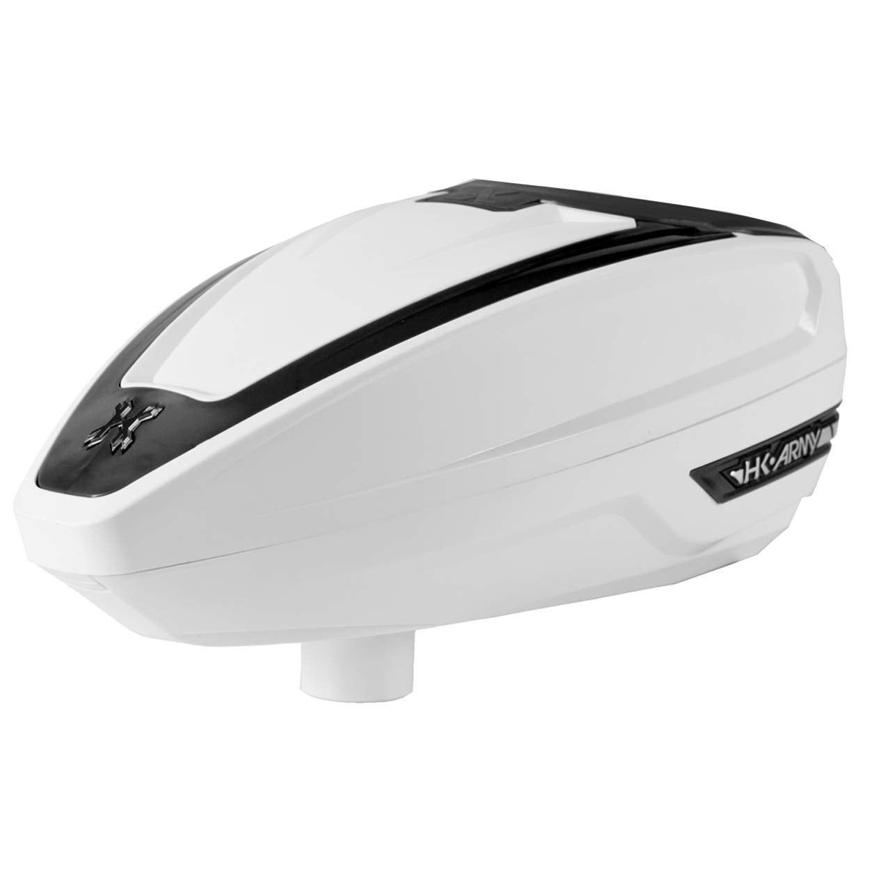 HK Army TFX 2.0 Loader with Epic Speedfeed - White/Black - HK Army