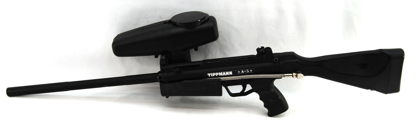 Used Tippmann A-5 with Air-Thru Stock
