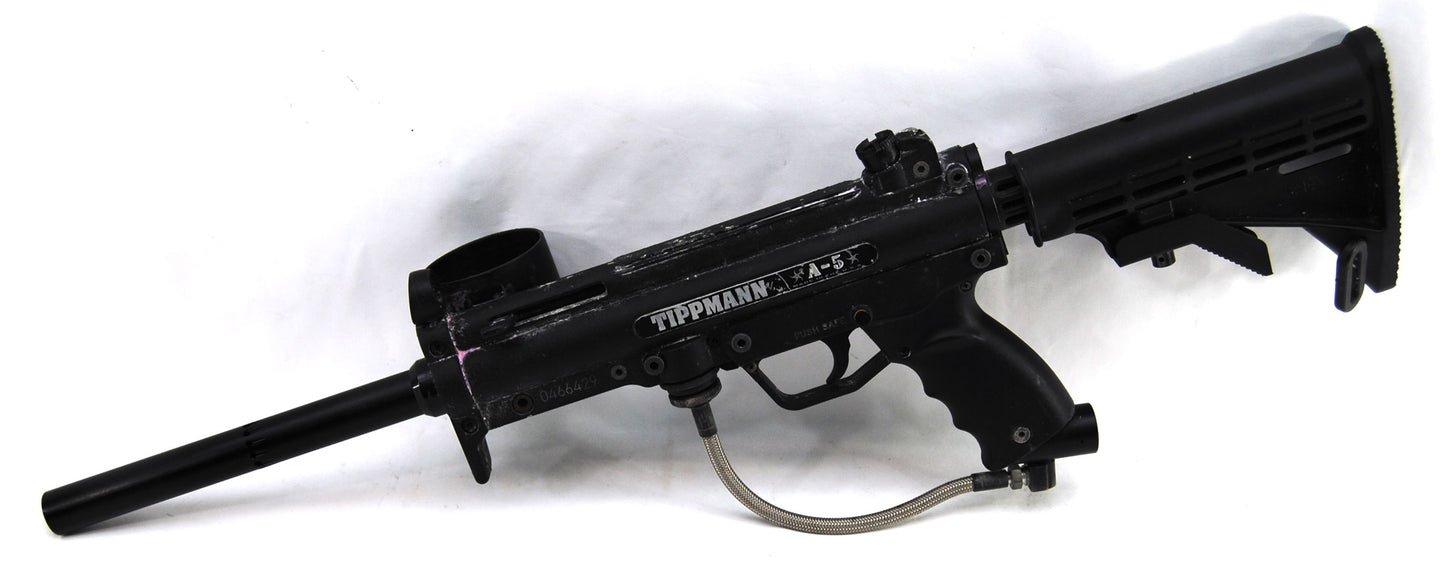 Used Tippmann A-5 Tactical Paintball Marker
