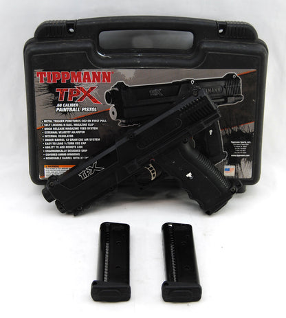 Used Tippmann TiPX Paintball Marker - Black