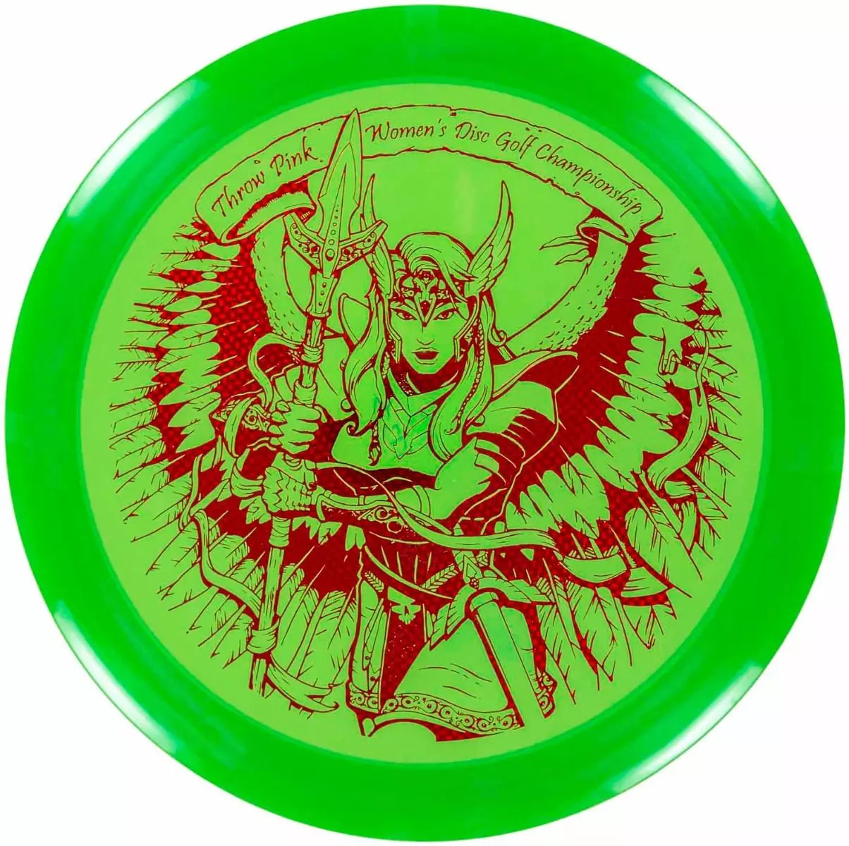 Innova Champion Valkyrie Disc - Throw Pink Women's Disc Golf Championship Warrior Stamp
