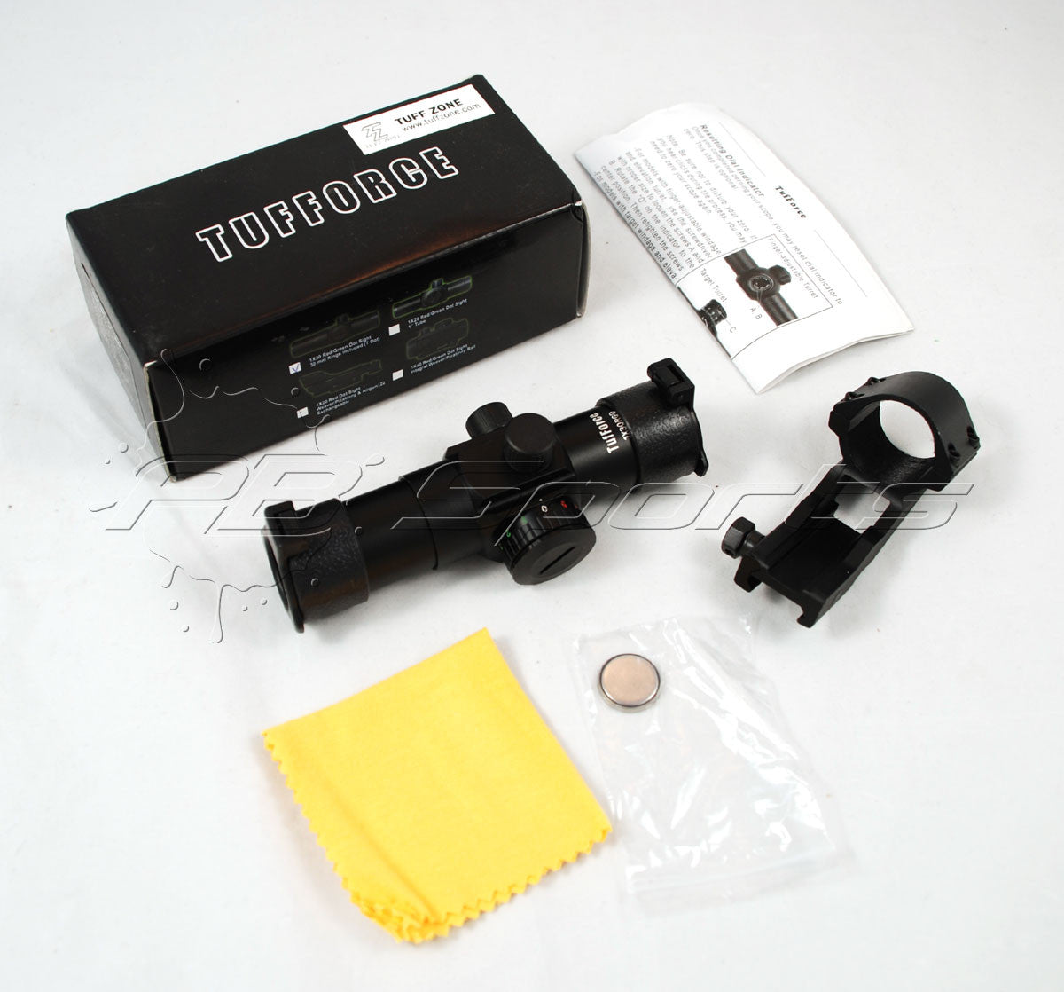 TufForce 1x30 Red Green Dot Sight - TACFIRE