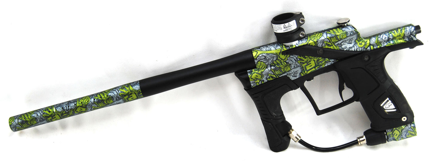 Used Planet Eclipse ETEK 5 Paintball Marker - Stretch Poison