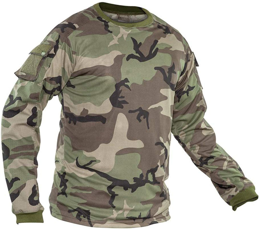 Valken V-Tac Kilo Paintball Jersey Woodland Camo - X-Large - Valken