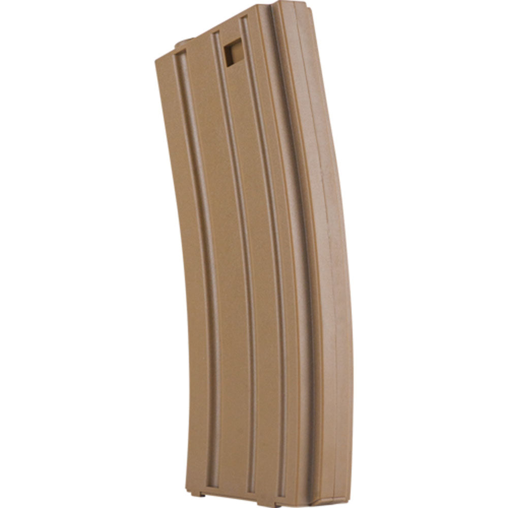 Valken Mid-Cap M4 Magazine 5 Pack - Tan - Valken