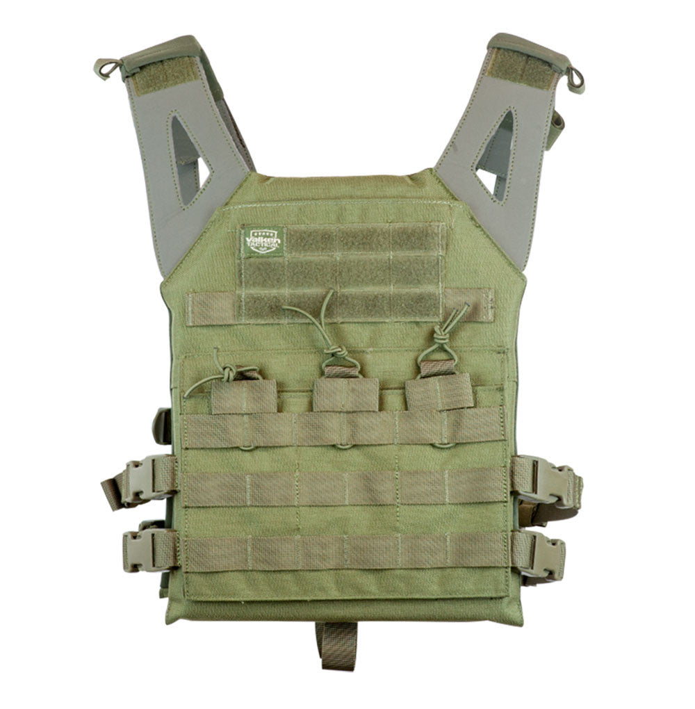 Valken Plate Carrier II Vest - Olive - Valken Paintball