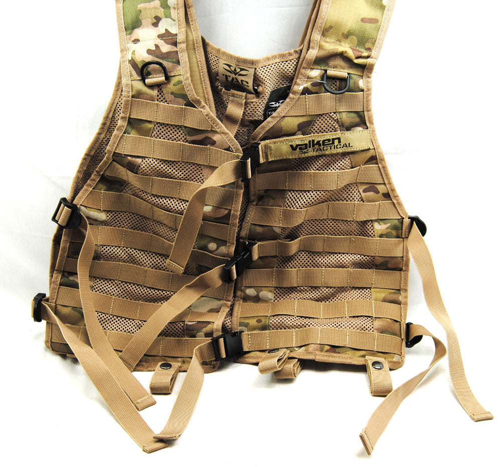Valken Tactical Tango Molle Vest VCAM XS-Medium - Valken Paintball
