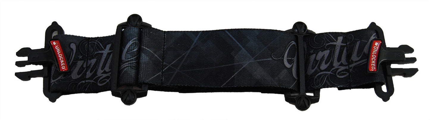 Virtue Vio Goggle System Replacement Strap - Black Plaid