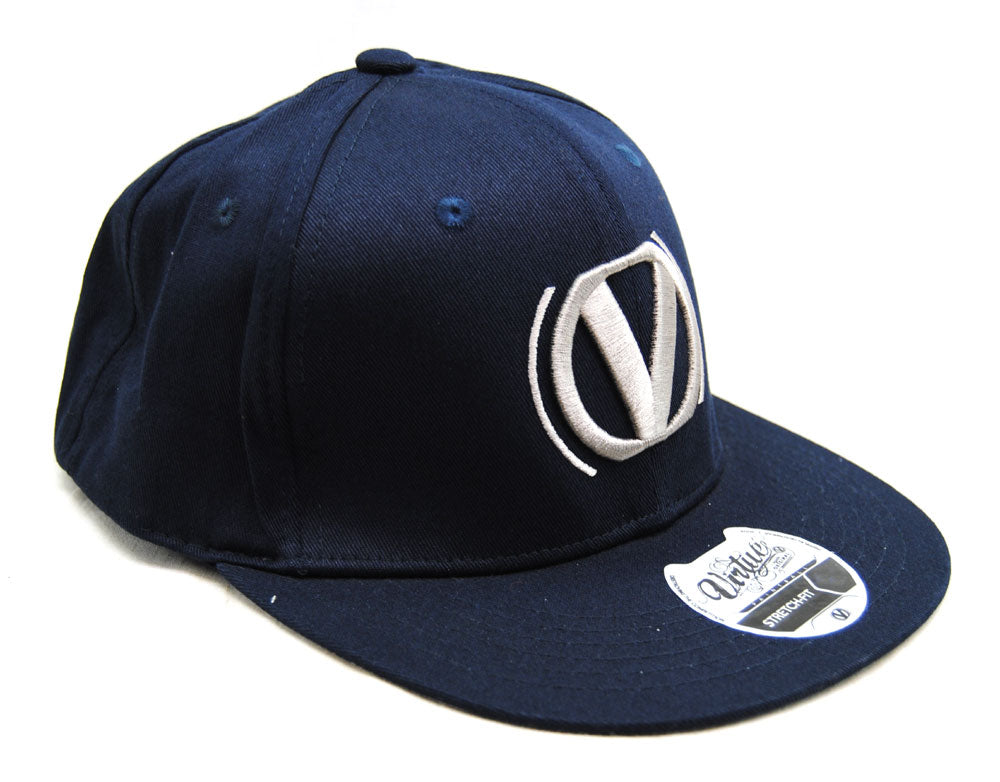 Virtue Stretch Fit Hat Blue - L/XL - Virtue