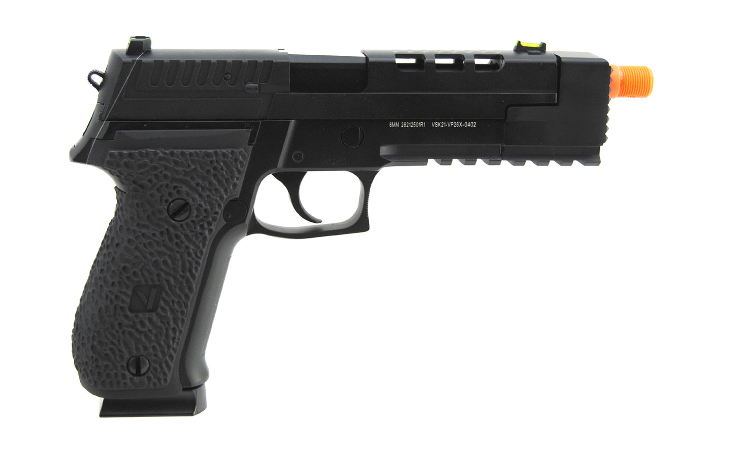 Nuprol Vorsk VP26X Full Metal Gas Blowback Pistol - Black