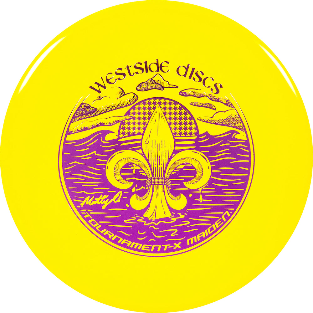 Westside Discs Tournament-X Maiden Disc - Matt Orum 2022 Team Series