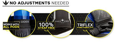 Bunker Kings V5 WKS Strapless Pack 5+8 - Black - Bunker Kings