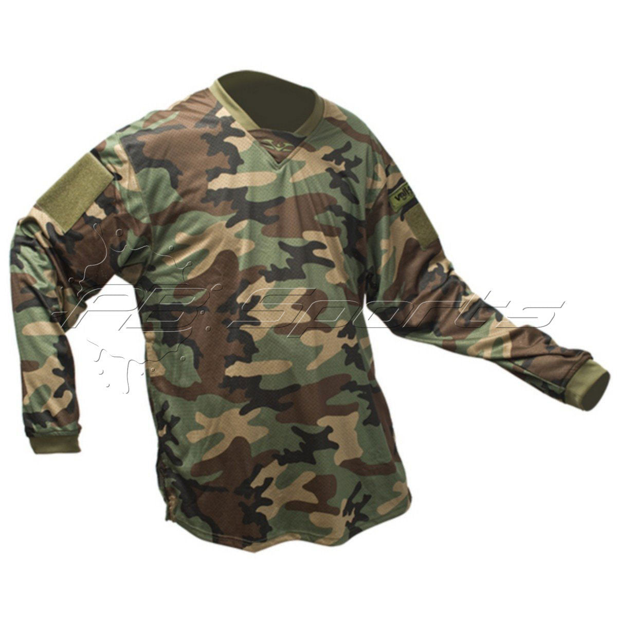 Valken Echo Jersey - Woodland - 2XLarge - Valken Paintball