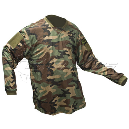Valken Echo Jersey - Woodland - 2XLarge - Valken Paintball