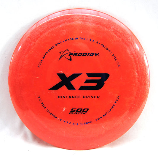 Prodigy X3 Distance Driver Disc - 500 Plastic